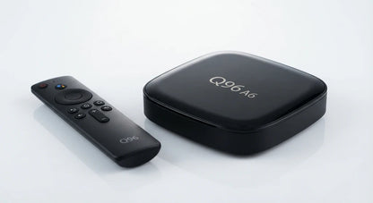 Boîtier TV Android Z6 mini avec télécommande vocale Google Assistant