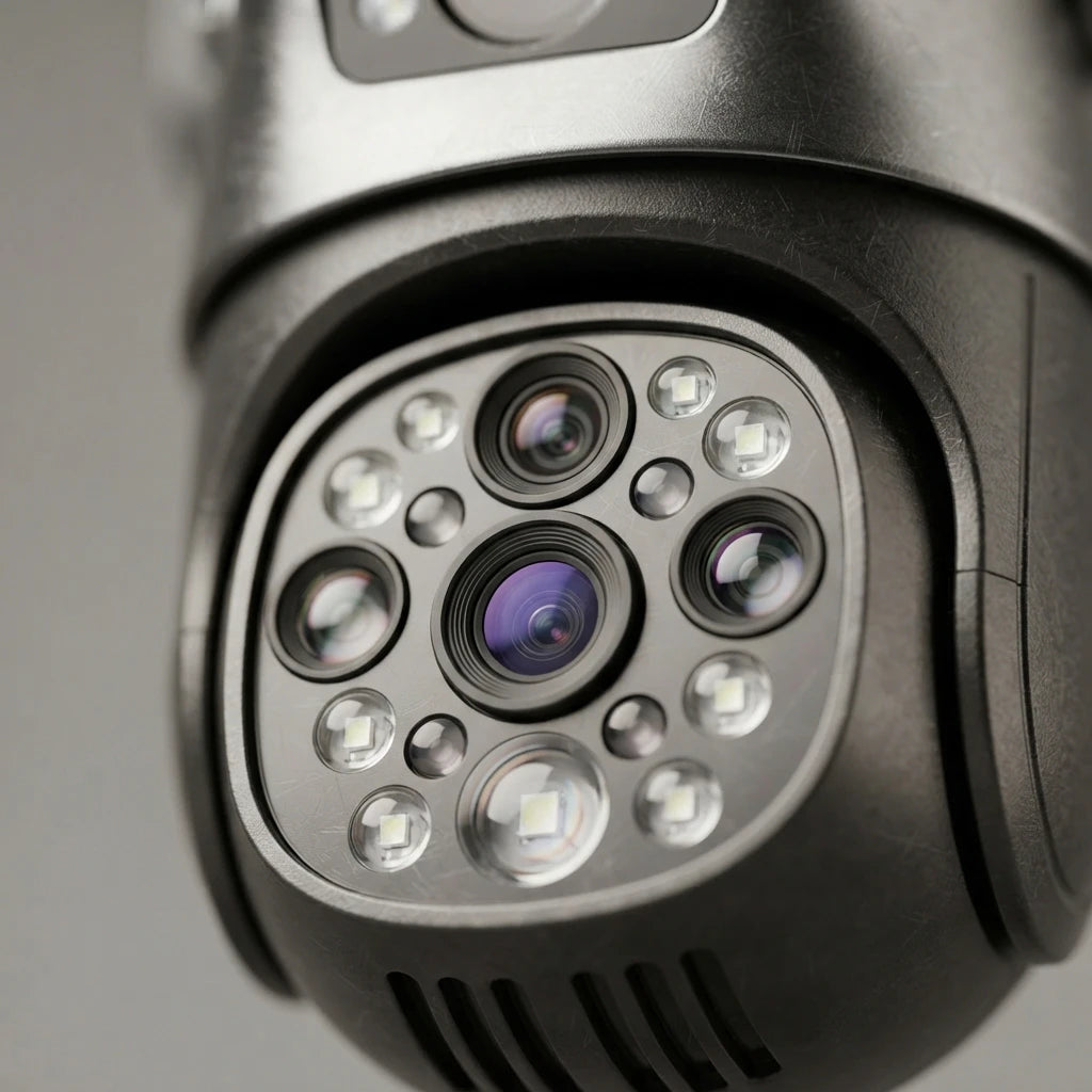 Caméra de Surveillance Solaire PTZ WiFi – Zoom 10X