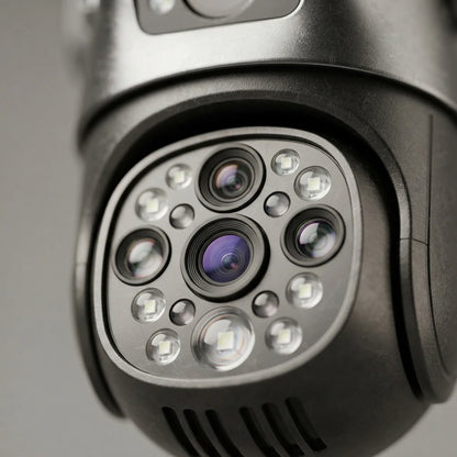 Caméra de Surveillance Solaire PTZ WiFi – Zoom 10X