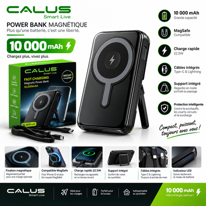 CALUS Smart Live – Power Bank Magnétique MagSafe