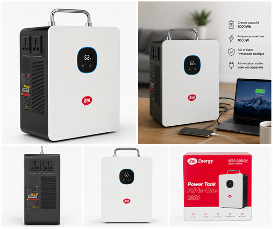 Station d'énergie portable itel Power Tank 1000Wh
