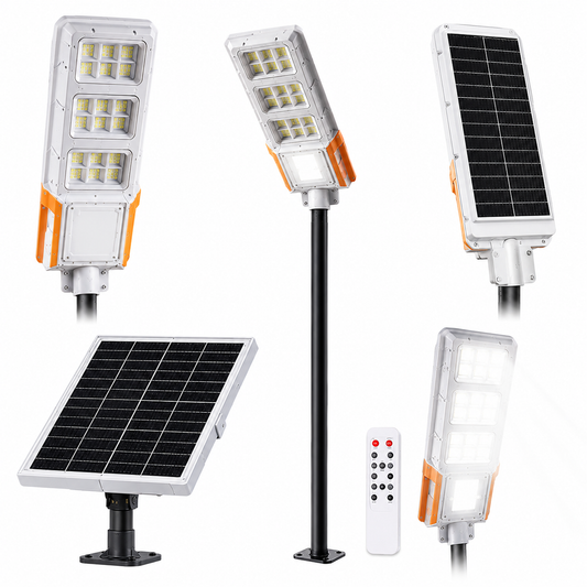Lampadaire solaire LED tout-en-un 300W