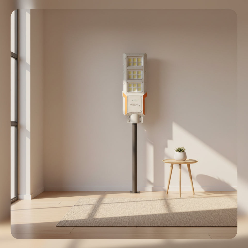 Lampadaire solaire LED tout-en-un 300W