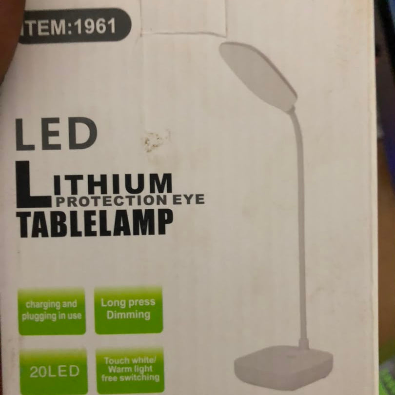 Lampe de bureau LED flexible rechargeable USB