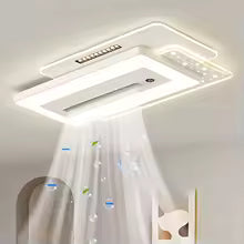 Panneau mural décoratif LED avec ventilateur et veilleuse étoilée